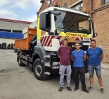 Used Hiab 166 delivery
