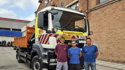 Used Hiab 166 delivery