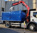 Fassi F135A.0.24 crane + tipper delivery