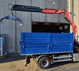 Fassi F135A.0.24 crane + tipper delivery