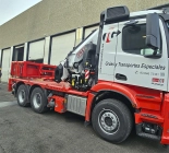 Fassi F710RA.2.26 knuckle boom crane delivery