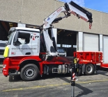 Fassi F710RA.2.26 knuckle boom crane delivery