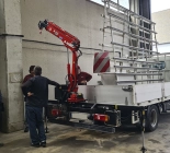Telescopic crane Maxilift ML150 delivery