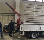 Telescopic crane Maxilift ML150 delivery