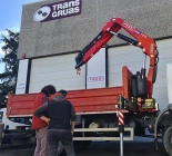 Entrega grúa Fassi F275A