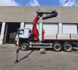 Fassi F425RA knuckle boom crane delivery