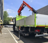 Entrega grúa Fassi F345RB