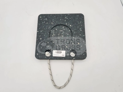 placas de apoyo de 25x25x3
