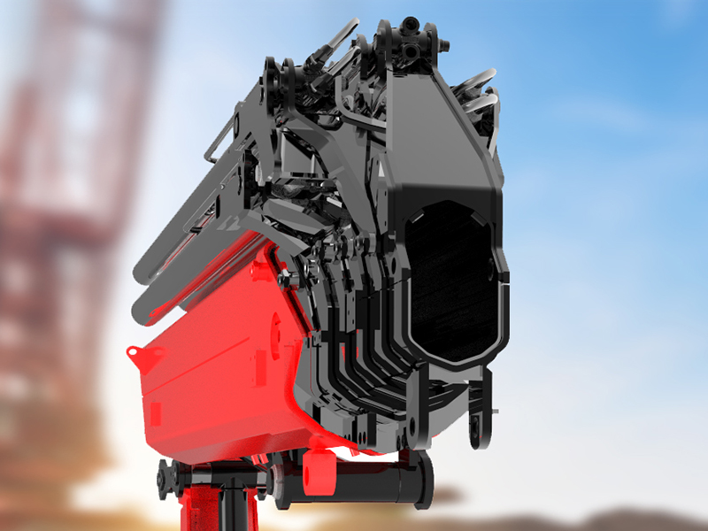 New decagonal section on Fassi crane