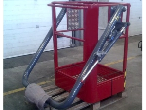 Cesta porta operarios acero 1 persona - TG-FAB 1S