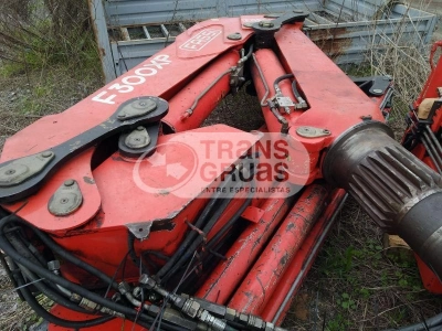 Grúa usada Fassi F300AXP.26 para recambios