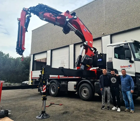 Grúa Fassi F1750 Techno