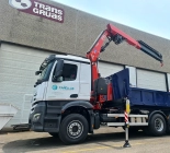 Fassi F255RA knuckle boom crane + Marrel AL20 hooklift