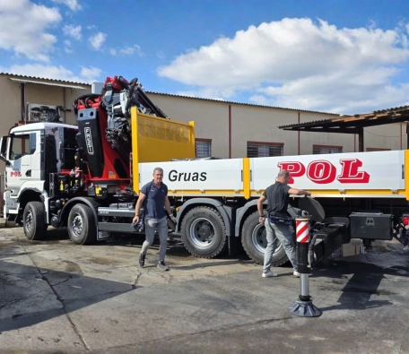 Grúa hidráulica articulada Fassi F1450 Techno