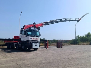 Fassi F1250R TECHNO knuckle boom crane