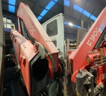 Fassi F190AC knuckle boom crane reconditioning