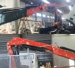 Fassi F190AC knuckle boom crane reconditioning