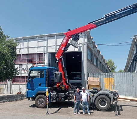 Grúa hidráulica Fassi F315B