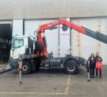 Grúa hidráulica ocasión Fassi F365