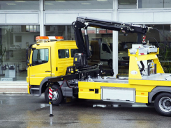 Crane for vehicle rescue (13.25 tm)