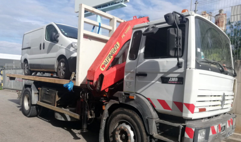 Delivery of used crane PK14080 by Transgruas