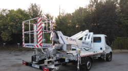 Delivery of a Multitel MX250 aerial work platform