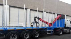 Delivery of a Cranab TL12 forestry crane