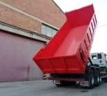 A 20 ton hooklift delivered in Menorca
