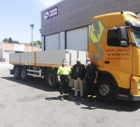 2S37 De Angelis extendible 2 axles platform