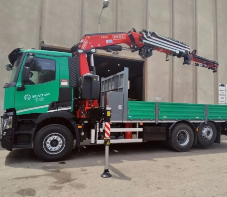 Fassi F345RB.2.26 + jib for Agrutrans