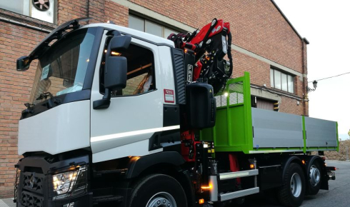 Fassi F345RB.2.25 delivery