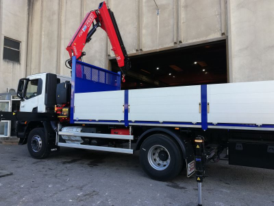 Delivery of Fassi crane F235A.2.26