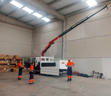 Formación sobre grúa Fassi F65A.1.23