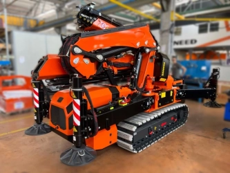 Grua sobre orugas Jekko JF235