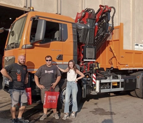 Fassi F455RA.2.26 + JIB delivery