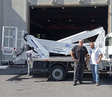 Multitel MX250 delivery to Huelva Pinturas