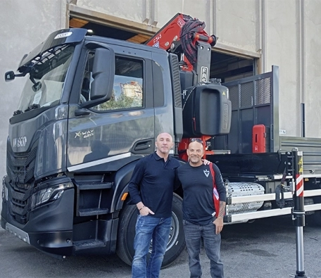 Fassi F345RB.2.26 delivery
