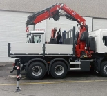 Fassi F425RA.2.28 + removable body delivery