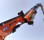 Grúa sobre orugas híbrida Jekko JF235