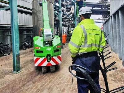 Grúa eléctrica pick&carry JMG MC25S