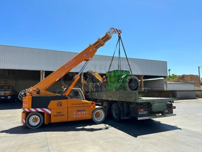 Grúa eléctrica JMG MC160 16 ton