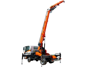 minigrua sobre camion jekko trx32.webp