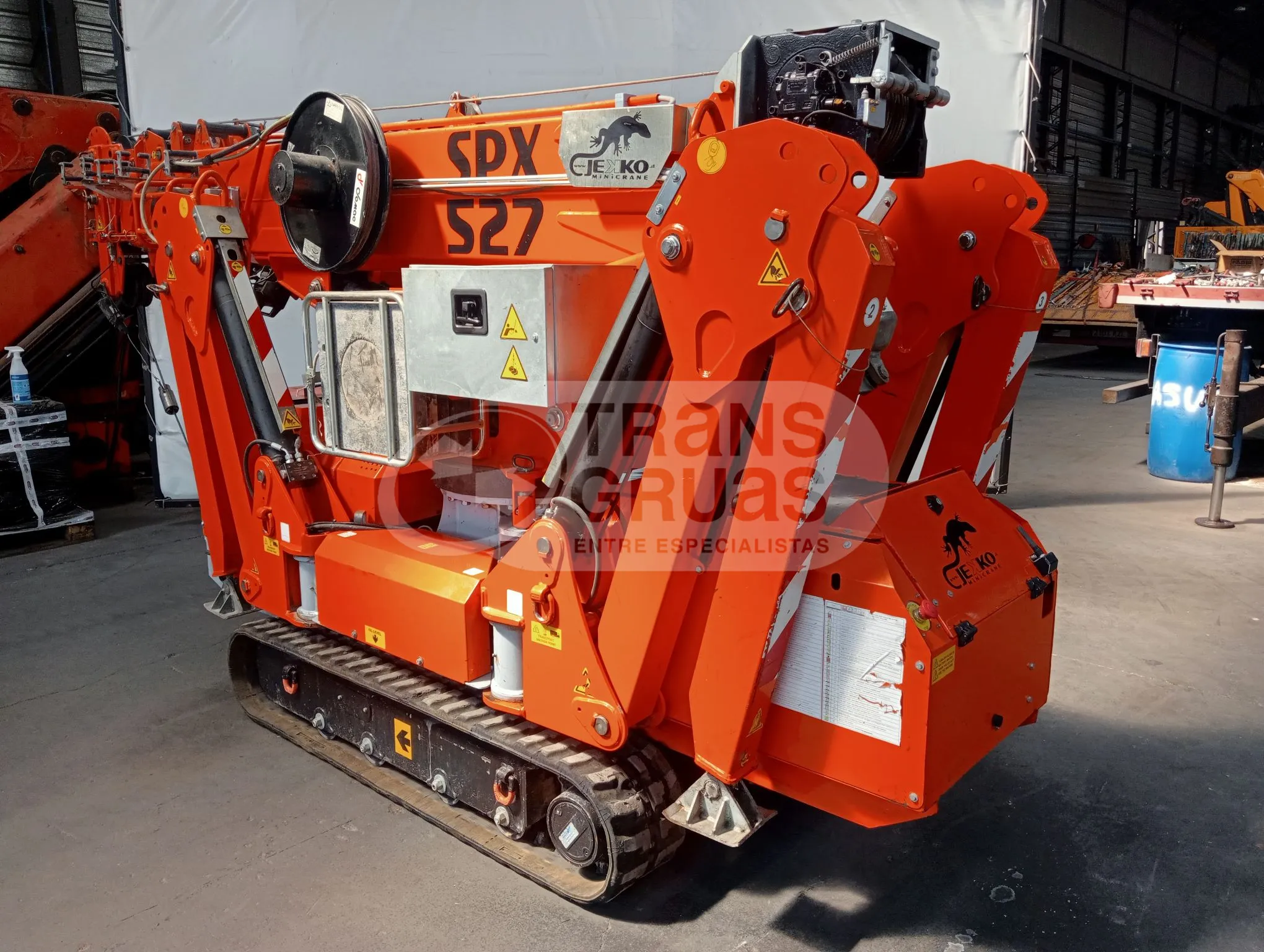 minigrua usada en venta jekko spx527 oportunidad (4).webp