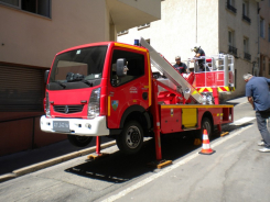 MX 200VFO firefighting platform