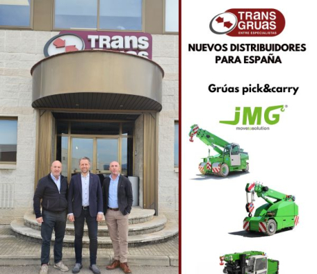 JMG Pick&Carry cranes new distributors