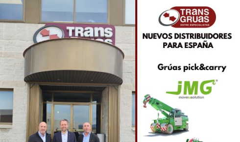 JMG pick&carry cranes new distributors
