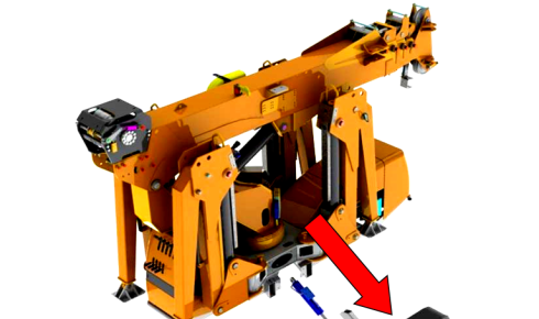 Orugas extensibles de minigrrúa Jekko