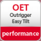 Outrigger easy tilt