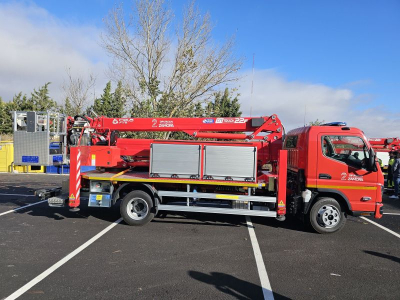 Cela DT22F aerial platform for firefighters