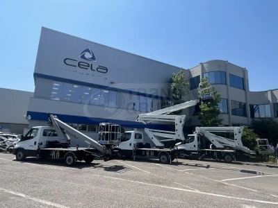 Plataforma aérea sobre camión Cela Essential 18T